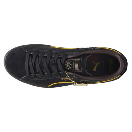 PUMA Mens Suede Blackbeard Teech X Op Lace Up Sneakers Shoes Casual - Black4