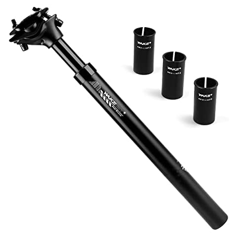CYSKY Bike Suspension Seatpost with Shims Cover