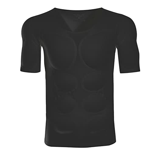 Adult Muscle Suit for Men Shoulders Padded Body Breathable Undershirt