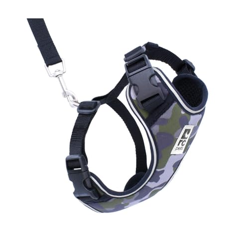 RC Pet Products Adventure Kitty Harness, Cat Walking Harness, Large, Camo (53805035)