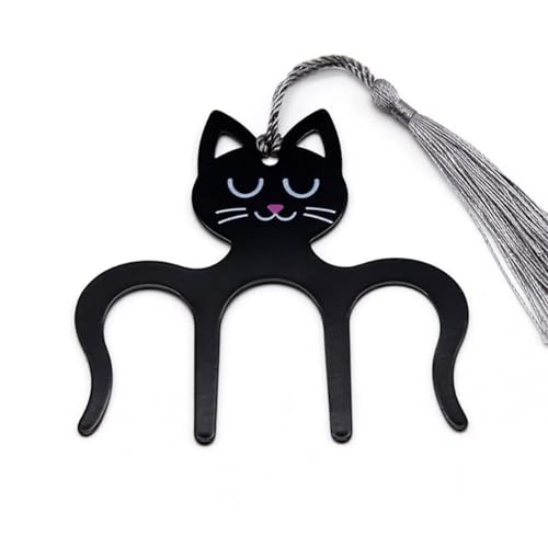 couponhub Cat Shape Metal Music Book Clip and Page Holder - Sheet Music Holders for Piano, Keyboard...