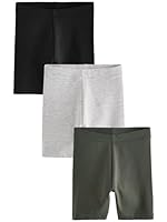 NEXT Radlershorts, 3er-Pack Black & White 5 Jahre