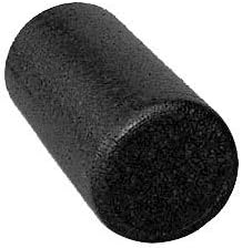 Inc. Brand Black High Density Foam Rollers - Extra Firm - 6" x 12" Round
