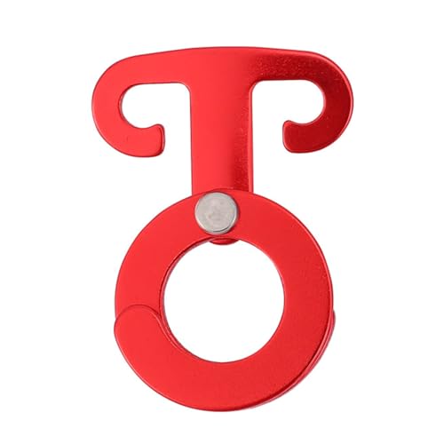 Camping Rope Hanging Hook Sturdy Lightweight Self Lock T Round for Tent Camping Hiking Backpacking