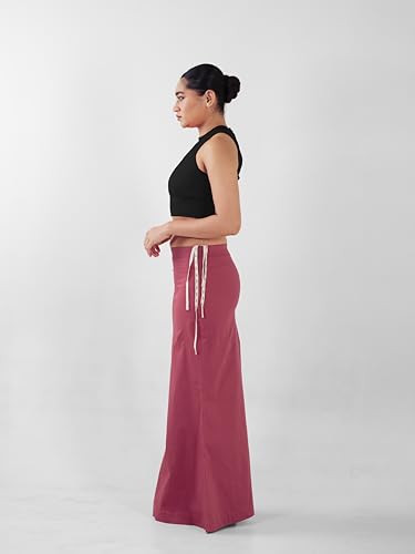 Image of I AM BY DOLLYJAIN D'coat Simple with Extender Length Adjustable for Women - 99% Cotton, 1% Lycra Stylish Lightweight Coat for Casual and Formal Wear