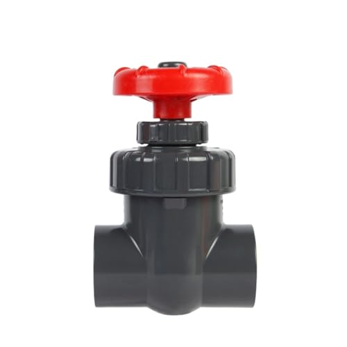 Válvula de compuerta UPVC 20mm para eliminar ruidos en rebosaderos y fugas en tubos de riego