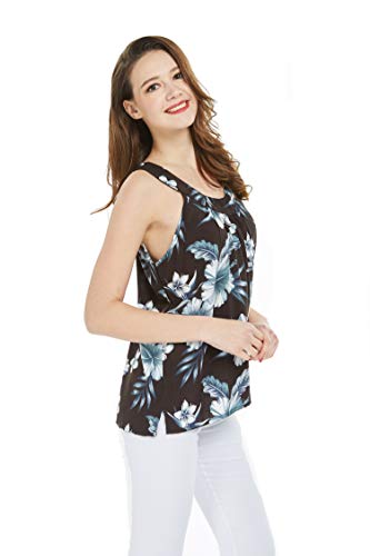 Image of Hawaii Hangover Family Matching Hawaiian Clothes, Midnight Bloom | Family matching Hawaiian outfits, Midnight Bloom, lightweight rayon, machine washable, tropical floral print, luaus, cruises