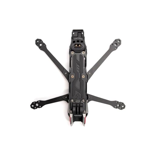 Châssis FPV Nblade MAX anti-vibration en carbone 5 pouces et tête aluminium 7mm pour système O4 Pro