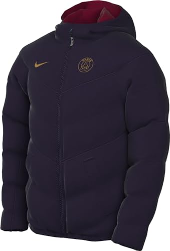 Manteau Nike PSG mixte enfant doudoune synthétique à capuche bleu