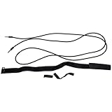 Veemoon Kit de Bandas de Resistencia para Natación Ajustable 6x10x4 M Negro, Cinturón Elástico de Entrenamiento Acuático para Piscina, Suministros de Ejercicio para Nadar en Sitio Fijo