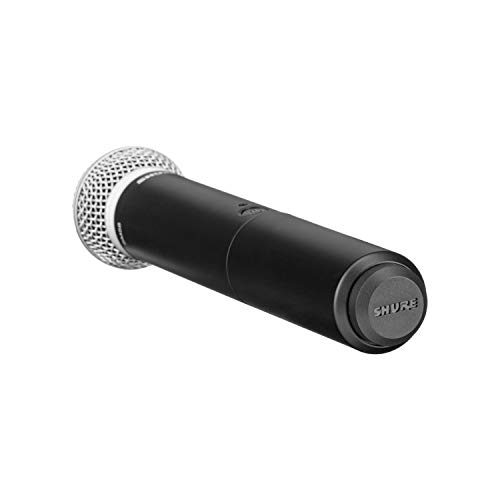 Image of Shure BLX288 /SM58 UHF Wireless Microphone System - Perfect for Church, Karaoke, Vocals - 14-Hour Battery Life, 300 ft Range | Includes (2) SM58 Handheld Vocal Mics, Dual Channel Receiver | J10 Band