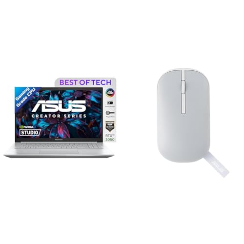 Image of ASUS Vivobook Pro 15 OLED, AMD Ryzen 5 5600H, 15.6 inch (39.62 cm) FHD OLED, Creator /Gaming Laptop (16GB