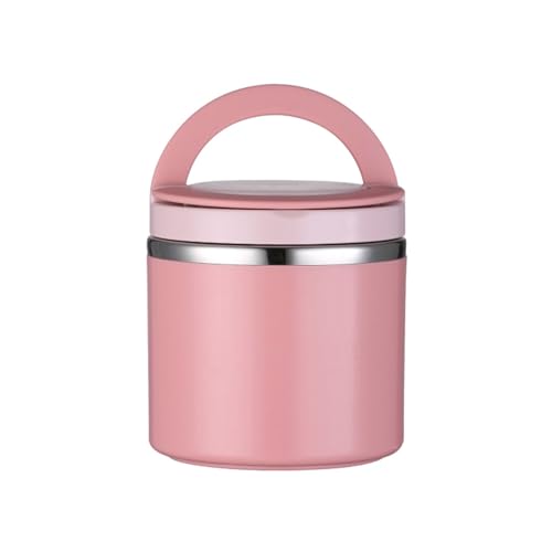Food Flask Hot Food Lunch Box Soup Flask Insulated Food Container Stainless Steel Wide Mouth Leak Proof Thermos Food Storage Insulated Food Jars with Handle for Adults Kids School Work Picnic(630ml)
