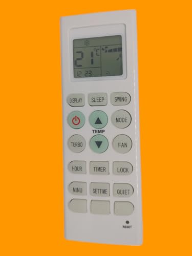 Image of Sanavya AC Remote Control - Compatible Replacement for Split & Window Air Conditioners - Replicates Genuine Remote Functions (LLyod ac Remote 36B)