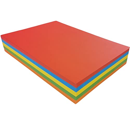 Papier A4 couleurs vives 160g BCreativetolearn haute densité pour loisirs créatifs