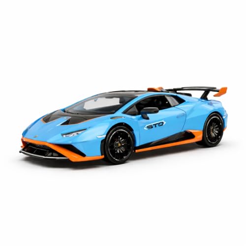 Image of Wizplex MSZ Official Licensed Lamborghini Huracan STO Diecast Model Car 1:43 Scale | Premium Metal Collectible Replica | Display Showpiece & Gift for Car Lovers