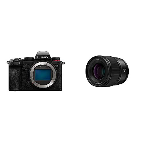 Panasonic LUMIX S5 Full Frame Mirrorless Camera,...