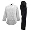 White Coat/Black Pants
