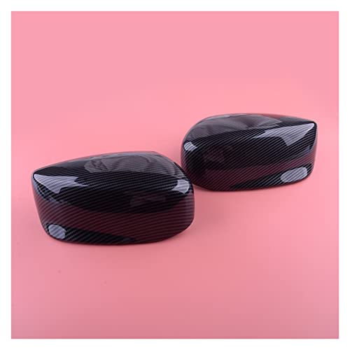 Couvre miroir de qualité supérieure finition noir brillant ABS