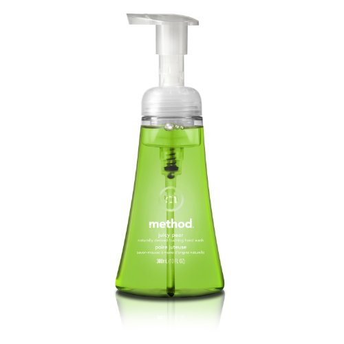 Method Naturally Derived Foaming Hand Wash, Juicy Pear, 10 Fl. Oz (Pack of 1)