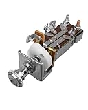 Replace C475901 Headlight Switch Fit for Chevy GMC Truck 1947-1959, Plated Chrome Headlamp Control Switch for Truck Light 12V