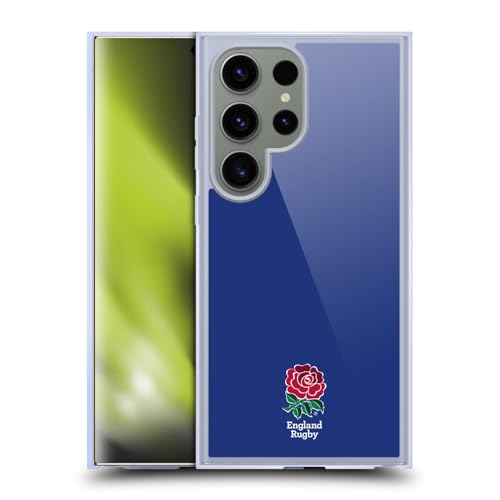 Coque Gel Rose England Rugby pour Samsung S24 Ultra MagSafe