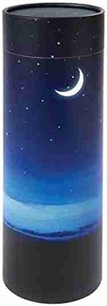 Memorials4u Peaceful-Night Scattering Tube, Biodegradable Cremation Urn to Scatter Ashes - Affordable Urn for Ashes - Eco friendly Urn - Scatter Tube Cremation Urn Deal - Adult Size 14 inch Tall