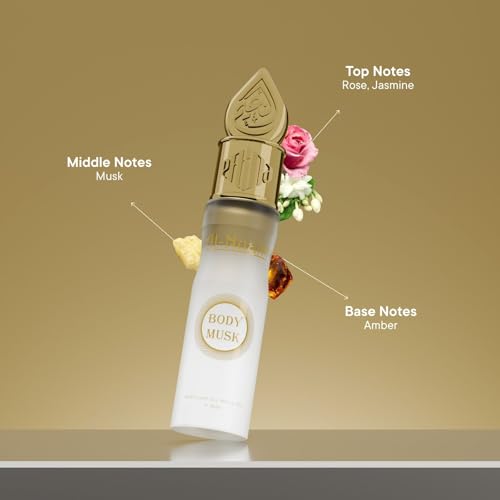 Image of Al-Nuaim Body Musk Attar Roll On - 6ML | Unisex Attar | Alcohol Free