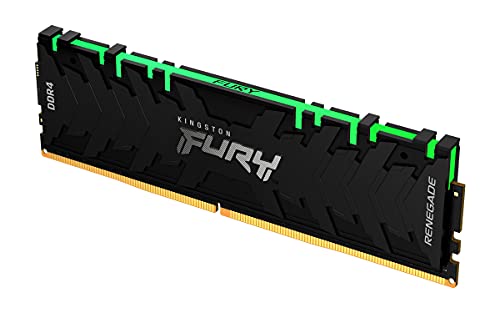 Image of Kingston FURY Renegade RGB 32GB 3000MHz DDR4 CL16 Desktop Memory Single Stick KF430C16RBA /32