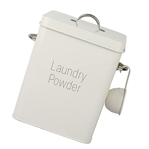 Cabilock 1 Juego Balde De Almacenamiento Contenedor De Lavadero Dispensador De Detergente En Polvo Contenedor De Marea Recipientes con Tapas Planchar Multifunción Detergente De Ropa