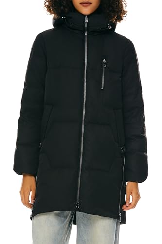 Orolay Damen Stilvolle Daunenmantel Winterjacke mit Kapuze Female...