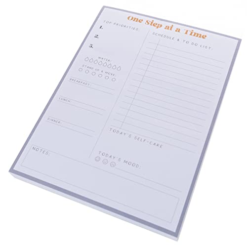 Image of Graphique Self Care To-Do List Notepad | 150 Tear-Away Sheets | Task Planner | Daily Organizer | Memo Writing Pad | Priority Checklist | Undated | 6 inch x 8 inch