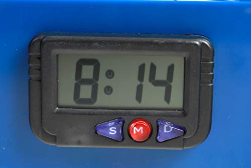 American Educational Blue Plastic Two Potato Clock, 8-1/2" Length x 3-1/2" Width x 2-3/4" Height - Thumbnail 4