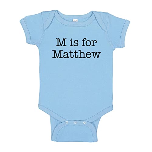 TATY Kids M is for Matthew Baby Infant One Piece