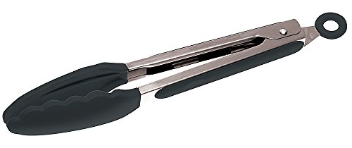 Sambonet Gadgets Blattzange, Praktisch und Handlich, Ideal für jede Art von Verwendung, Küchenhelfer zum Servieren, Silikon, Grau Cover