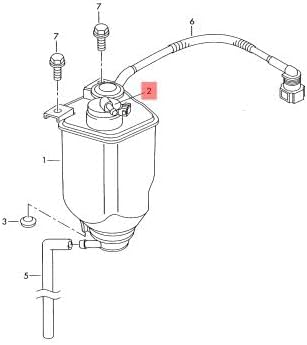 Vacuum Control Purge Valve,intended for Vw Golf Mk4 Bora Leon Octavia Audi A3 1997-2009