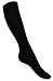 Price comparison product image WB Socks Cotton Rich Anti-DVT Flight Socks - Black - Large UK Shoe sizes 9-12