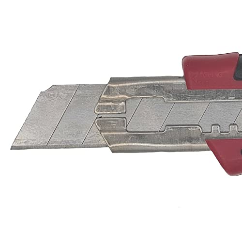 Profi Cuttermesser Universalmesser mit Magazin und 6 Ersatzklingen 18mm - 144er-Pack