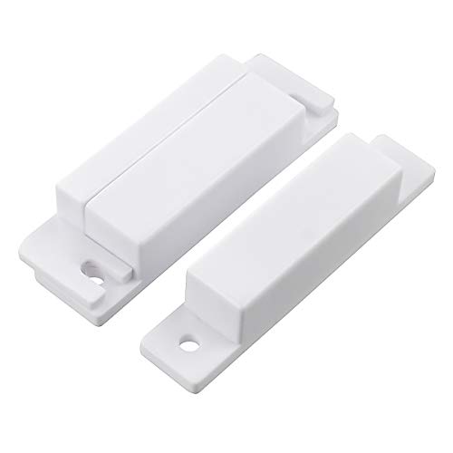 Image of MC-31 Surface Mount Wired NC Door Contact Sensor Alarm Magnetic Reed Switch White 10pcs
