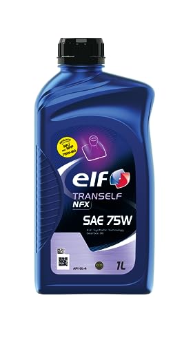 ELF Tranself NFX SAE 75W Transmission Fluid Gear Oil - API GL-4 - Approved by MB-235.17 RENAULT DBx/JXX/NDK1/NDX/PXX/SX/TLX - 1L