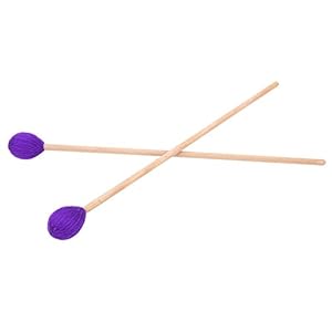 Generic Violett Marimba Schlägel mit Holzgriffen