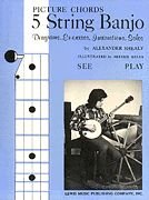 Sheet music Fretted Instrument Picture Chords For 5 String Banjo Book