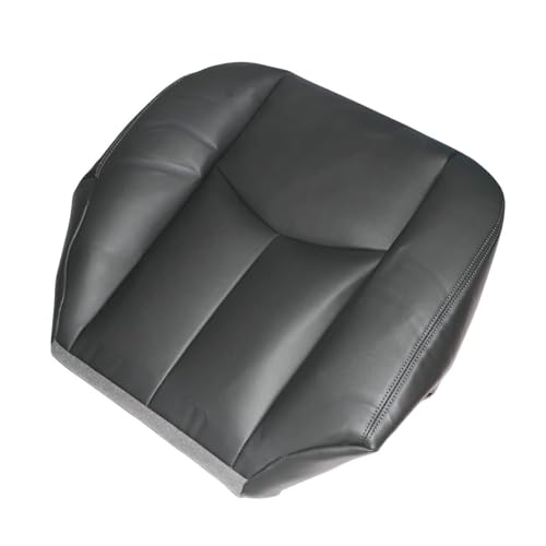 Priprilod Dark Gray Passenger Side Bottom Replacement Seat Cover Compatible with Chevy Silverado Tahoe Suburban Avalanche GMC Sierra Yukon XL 2003 2004 2005 2006