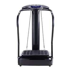 2000W Whole Body Vibration Platform Exercise Machine with MP3 Player (180 Speed Levels Platform)