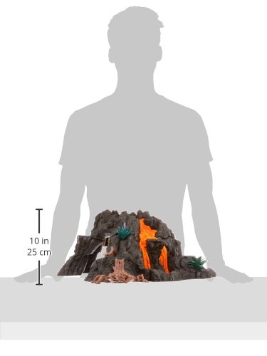 Amazon.co.jp: シュライヒ 恐竜 大火山とティラノサウルス恐竜ビッグ 