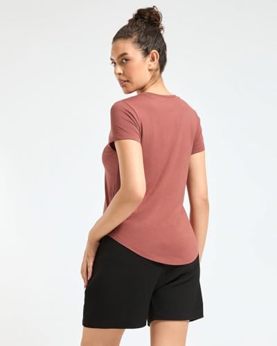Image of Wellbi Bamboo Women's Tshirt - Ultra-Soft, Breathable & Sustainable | Premium Cotton Blend for Supreme Comfort | Stylish & Eco-Friendly T-Shirt for Women | Tshirt Women Cotton