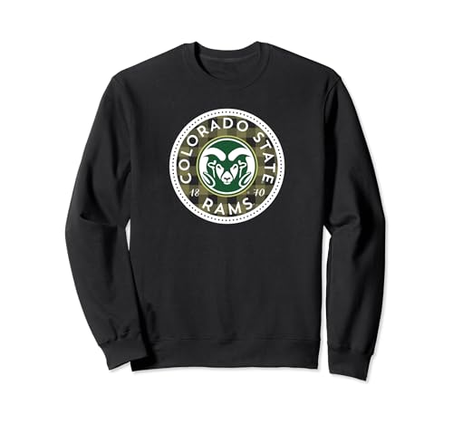 Colorado State University Rams Plaid Badge Sweatshirt