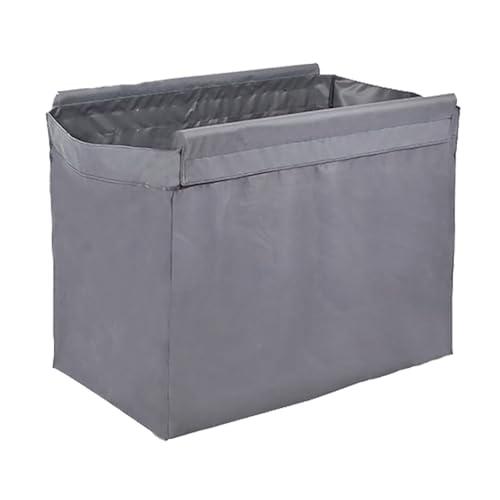 Bolsa para carrito de lavandería comercial, diseño duradero y espacioso para carritos de cesta, perfecta para un fácil transporte y organización de la ropa sucia
