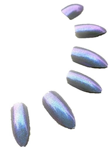 Preisvergleich Produktbild Neue Erstaunliche Künstliche Nägel 12 Professionelle Farbige Glitzernägel, Einfach Anzuziehen, Sehr Schön Und Billig, Speziell Für Sie Entwickelt, Die Schönsten Hände Zu Haben