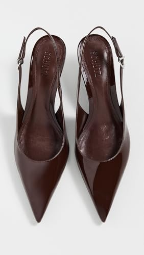SCHUTZ Women's Paola Mid Slingback Heels4